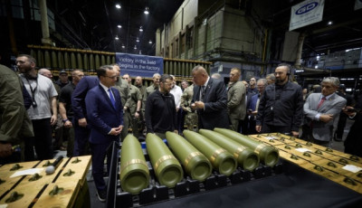 Зеленський розпочав візит до США з відвідин армійського боєприпасного заводу