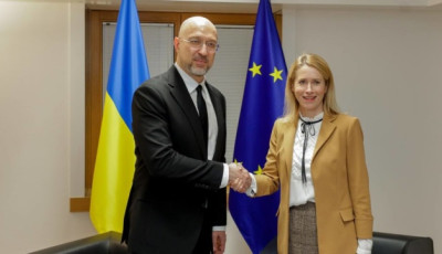 Спільні оборонні ініціативи та заморожені активи РФ: Шмигаль у Брюсселі зустрівся з Каллас