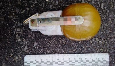 Поліцейські Києва затримали перехожого, який гуляв вулицями міста із гранатою в кишені