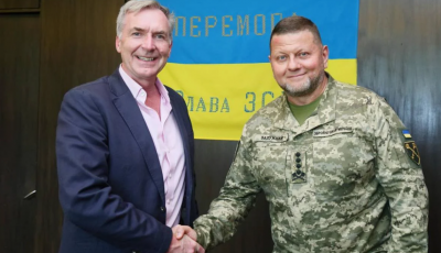 Начштабу оборони Британії прибув до Києва та зустрівся з Залужним: про що говорили
