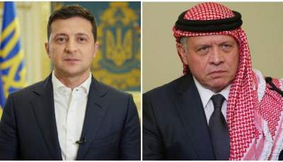 Президент Украины Владимир Зеленский провел телефонный разговор с Королем Иордании