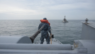 Военно-морские силы Украины испытали новую «Гюрзу» в море возле Одессы 